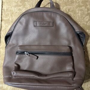 Michael Kors Chocolate Leather Backpack
